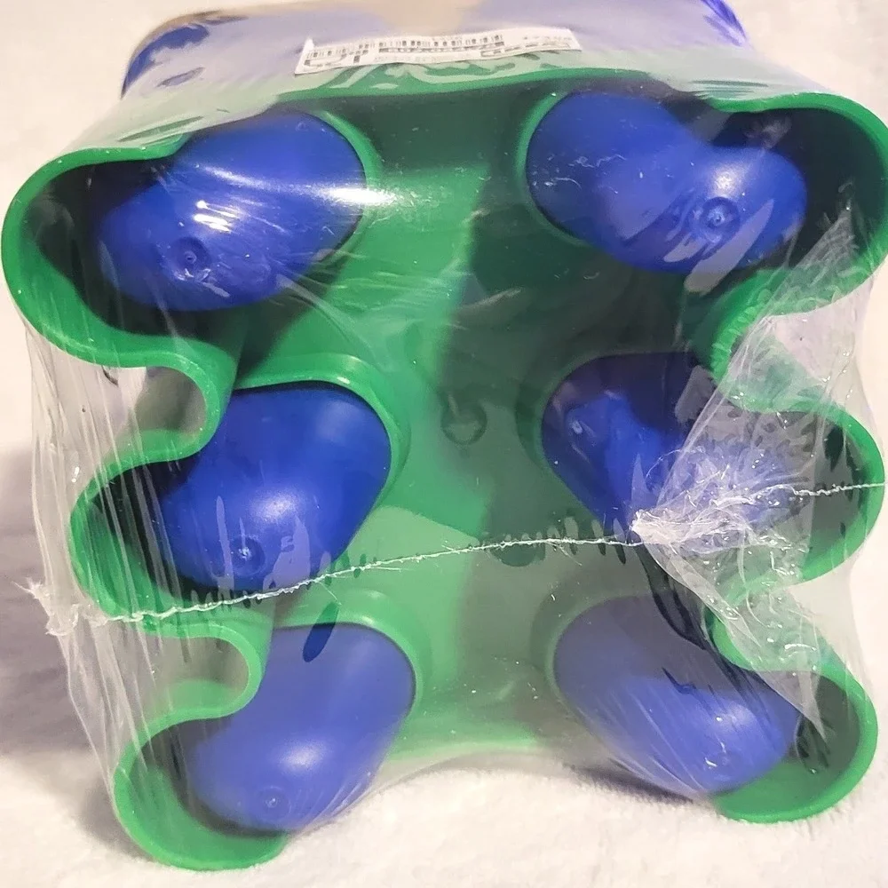 New‎ IKEA Popsicle Maker Mold Blue Green Sealed Makes 6 Popsicles